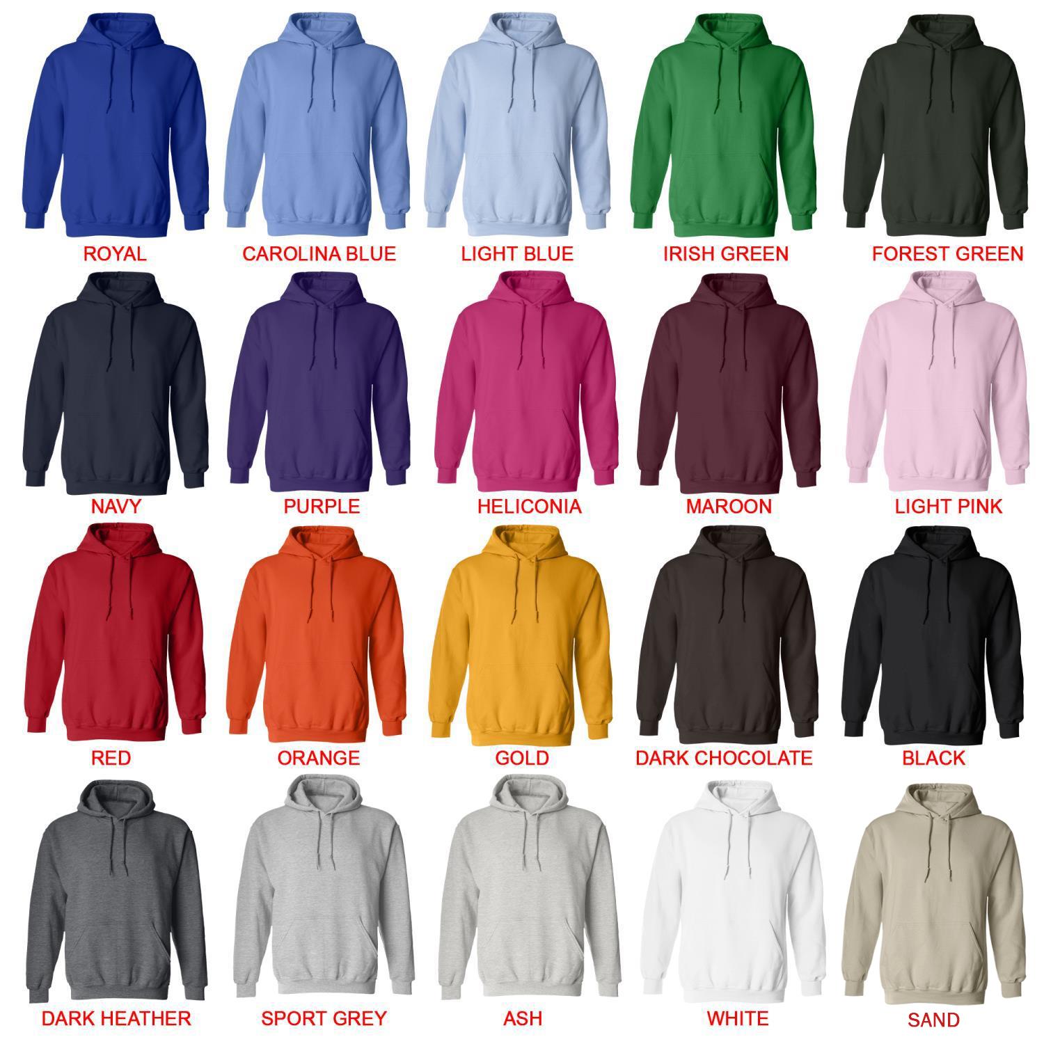 hoodie color chart - Call Her Daddy Shop