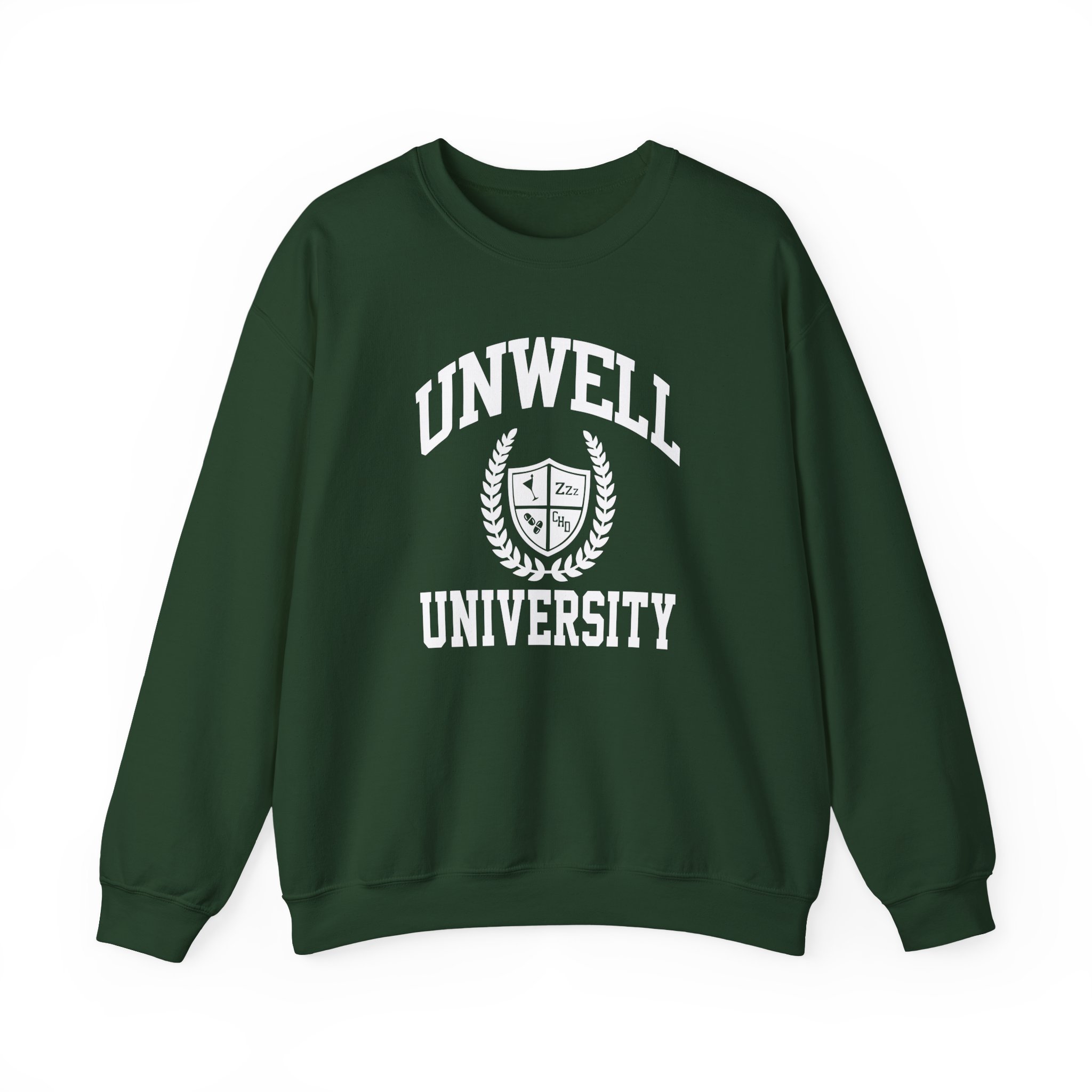 Call Her Daddy Unwell University Unisex Heavy Blend™ Crewneck Sweatshirt