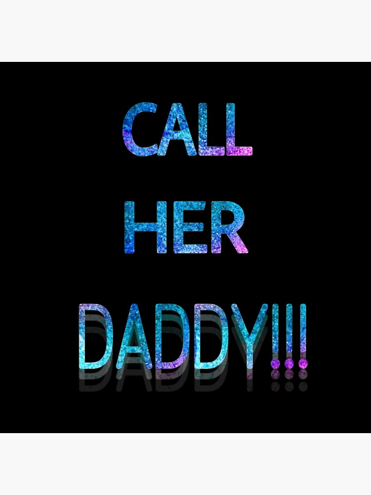 Call Her Daddy Shimmer Shower Curtain - Image 2