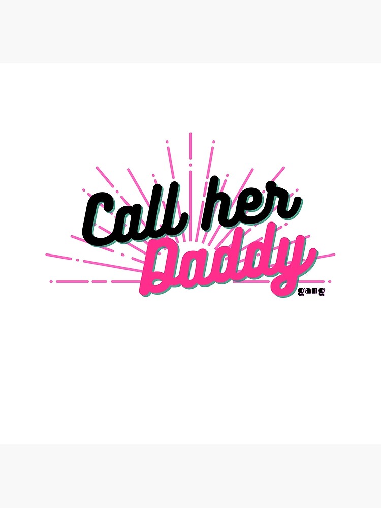Call Her Daddy Gang Slogan Tapestry - Image 2