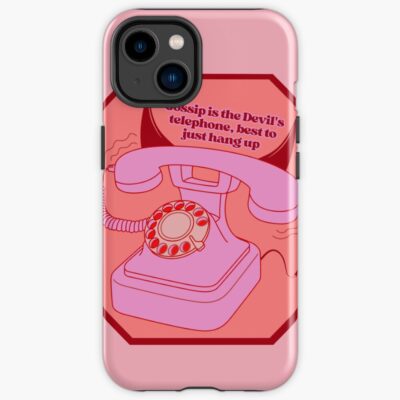 Schitts Creek Gossip Is The Devil S Telephone Iphone Case