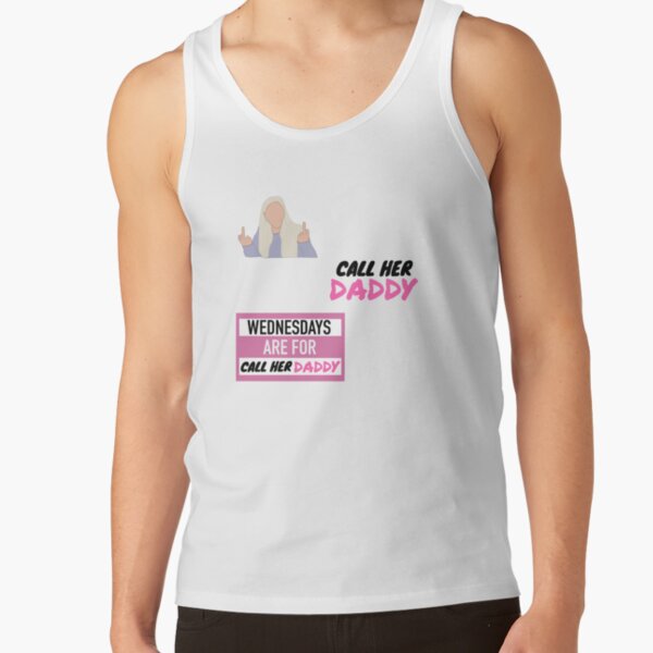 Call Her Daddy Sticker Pack Tank Top - Image 2
