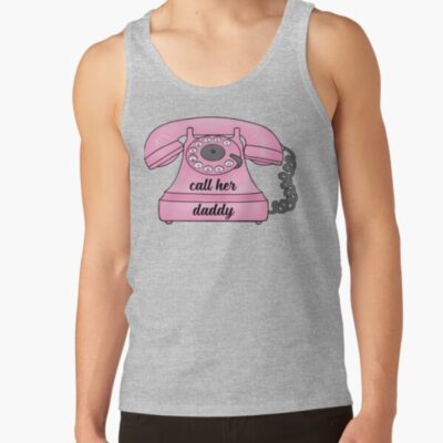Call Her Daddy Telephone Sticker Tank Top