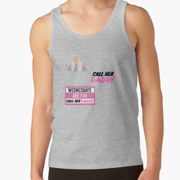Call Her Daddy Sticker Pack Tank Top - Image 4