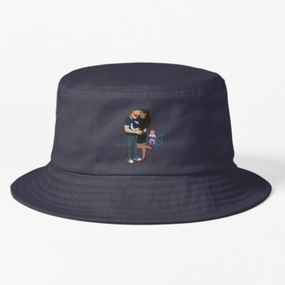 Off Campus Tucker And Sabrina And Jamie Book Bucket Hat