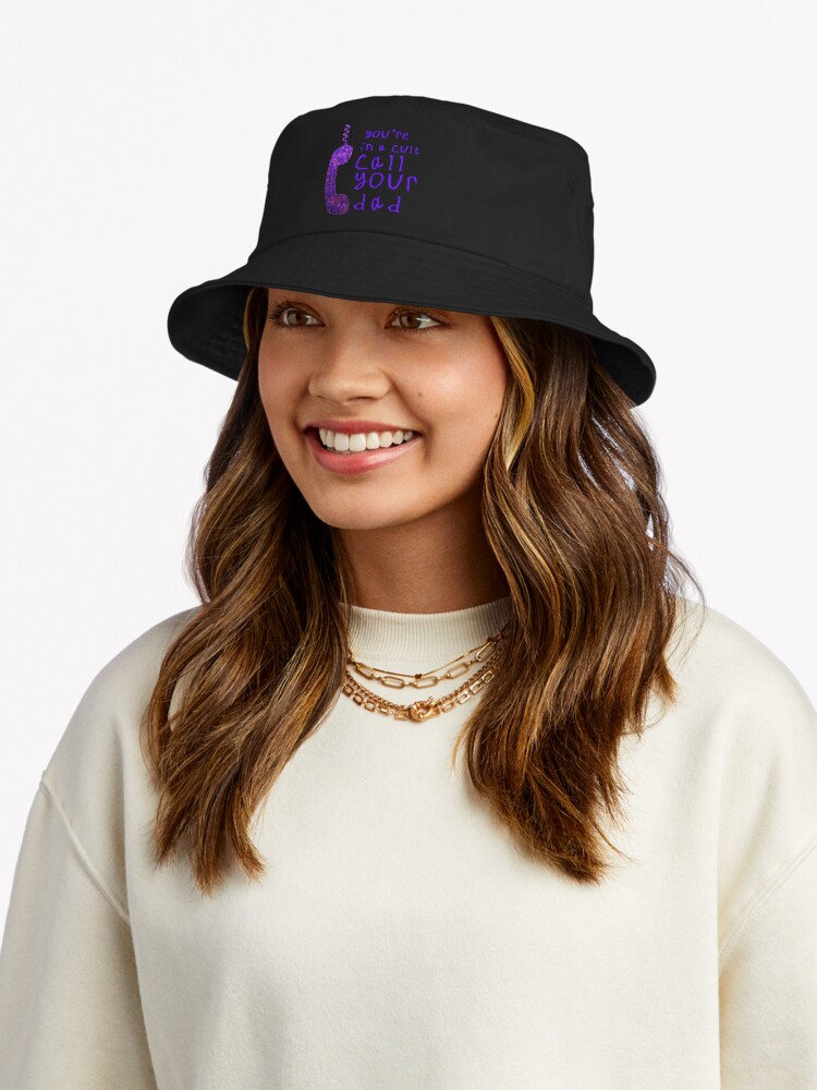 Youre In A Cult Call Your Dad Bucket Hat - Image 2