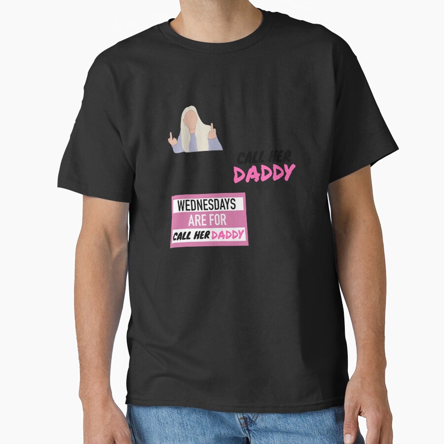 Call Her Daddy Sticker Pack T-shirt - Image 3