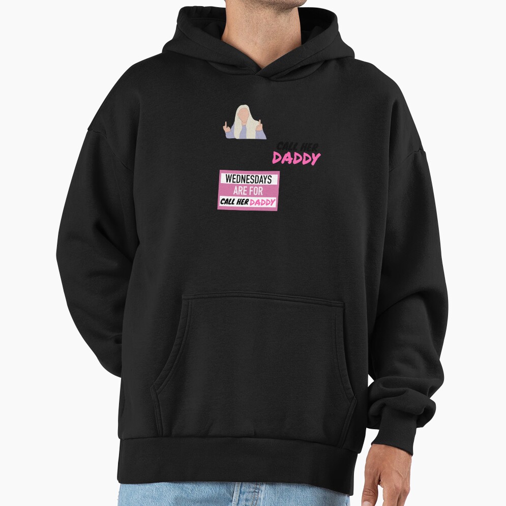 Call Her Daddy Sticker Pack Hoodie - Image 3