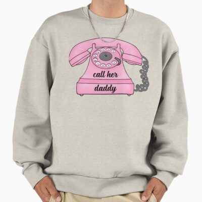 Call Her Daddy Telephone Sticker Sweatshirt