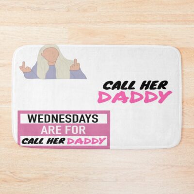 Call Her Daddy Sticker Pack Bath Mat