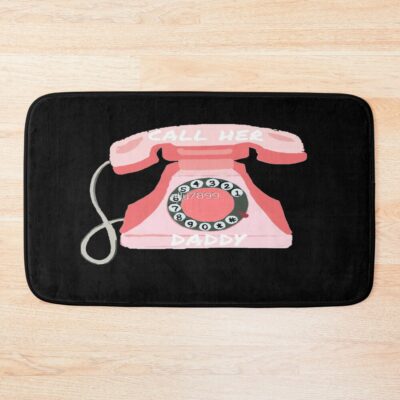 Call Her Daddy Meme Stickers Bath Mat