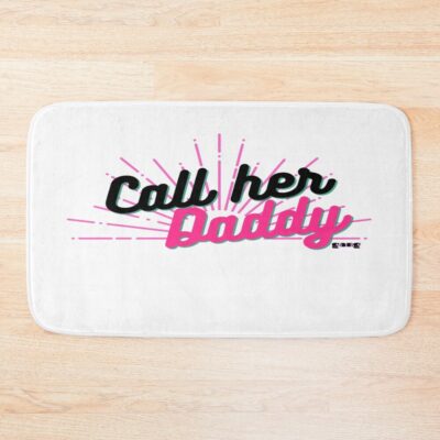 Call Her Daddy Gang Slogan Bath Mat