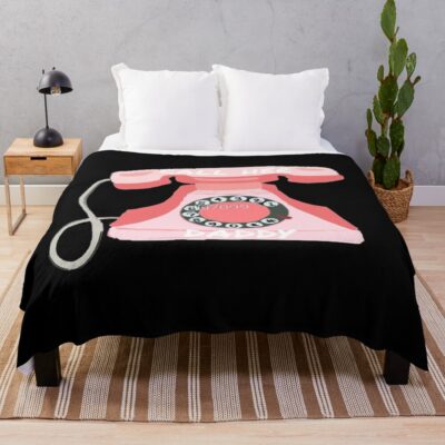Call Her Daddy Meme Stickers Throw Blanket