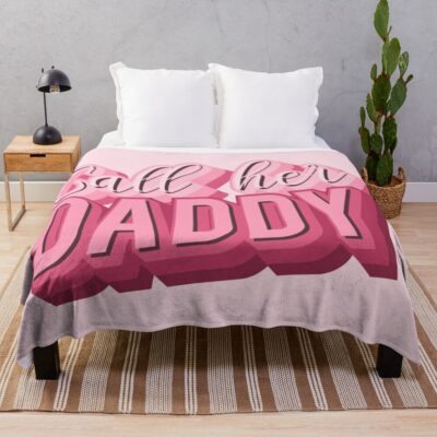 Meme Call Her Daddy Throw Blanket