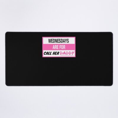 Call Her Daddy Flag Sticker Mouse Pad