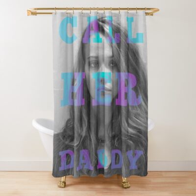 Call Her Daddy Mugsho Shower Curtain