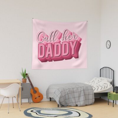 Meme Call Her Daddy Tapestry