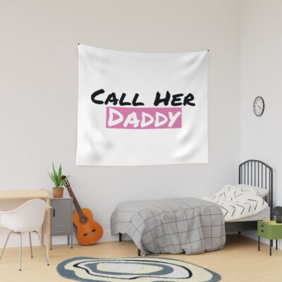 Call Her Daddy Logo Tapestry